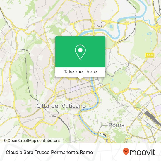 Claudia Sara Trucco Permanente map