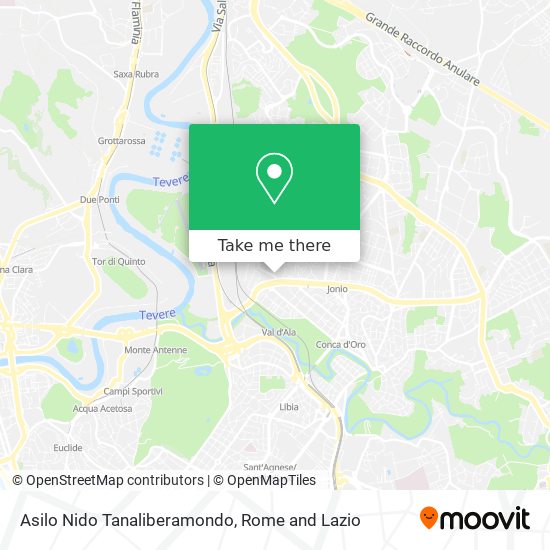 Asilo Nido Tanaliberamondo map