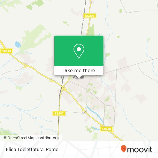 Elisa Toelettatura map