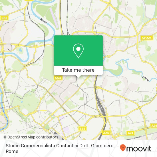 Studio Commercialista Costantini Dott. Giampiero map