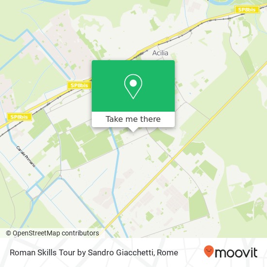 Roman Skills Tour by Sandro Giacchetti map