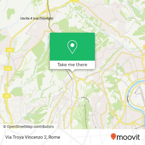 Via Troya Vincenzo 2 map