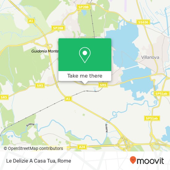 Le Delizie A Casa Tua map