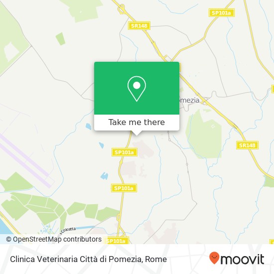 Clinica Veterinaria Città di Pomezia map