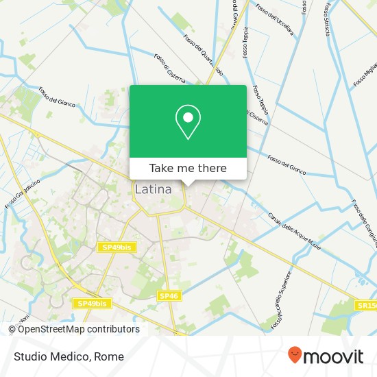 Studio Medico map