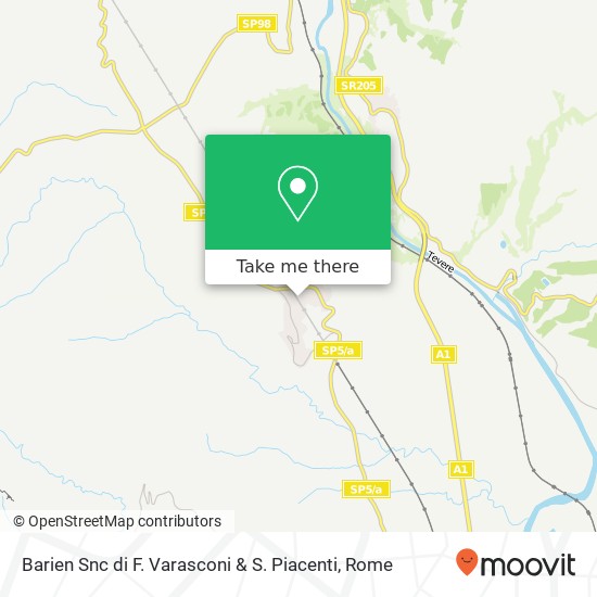 Barien Snc di F. Varasconi & S. Piacenti map
