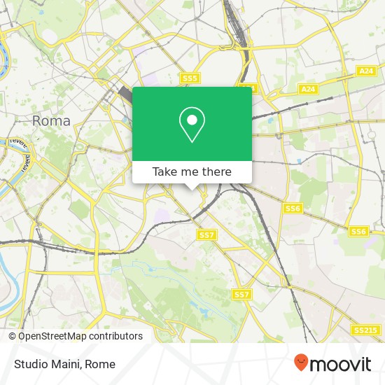 Studio Maini map