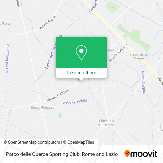 Oak Park Sporting Club map