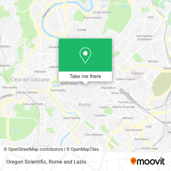 Oregon Scientific map