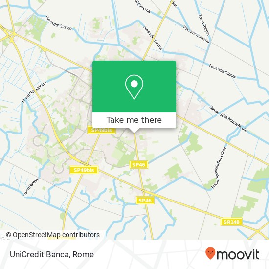 UniCredit Banca map