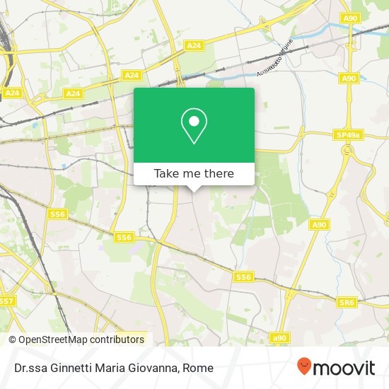 Dr.ssa Ginnetti Maria Giovanna map