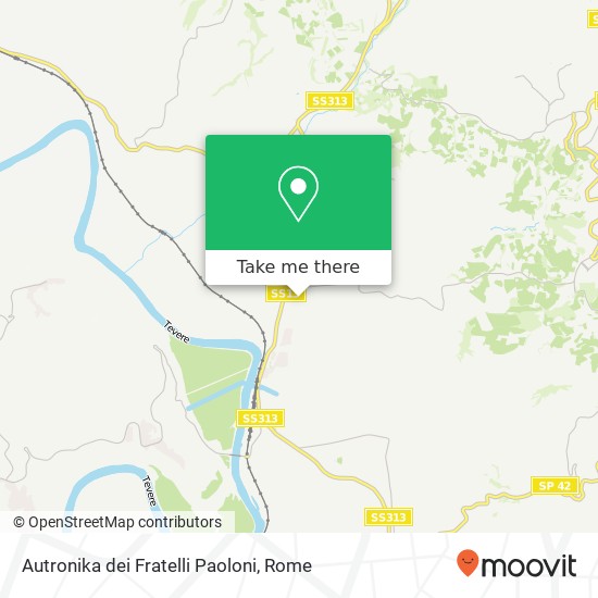 Autronika dei Fratelli Paoloni map