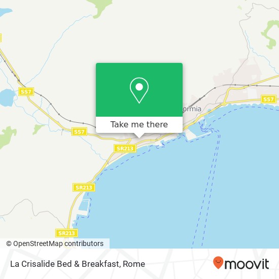 La Crisalide Bed & Breakfast map