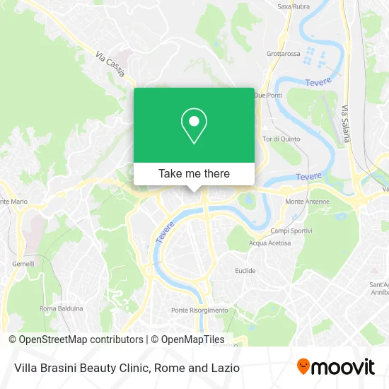 Villa Brasini Beauty Clinic map