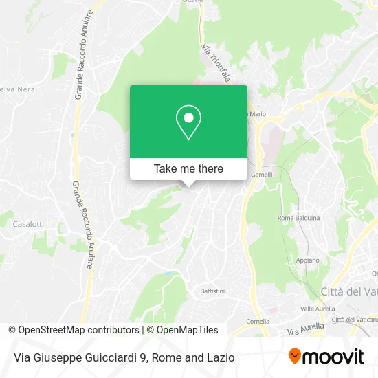 Giuseppe Guicciardi Street 9 map