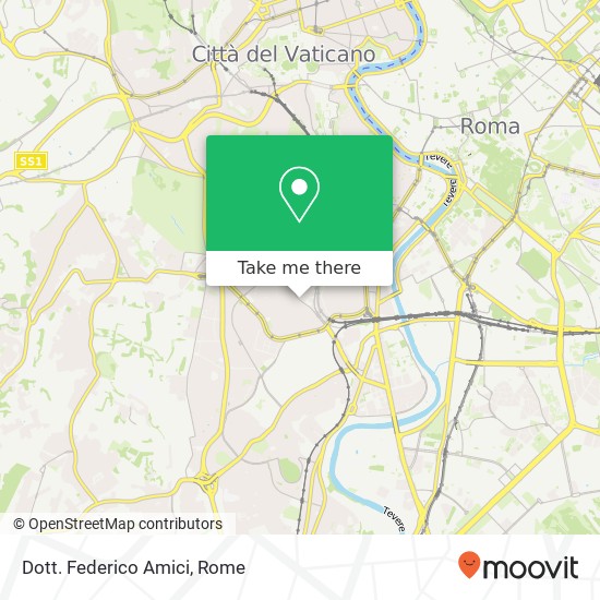 Dott. Federico Amici map