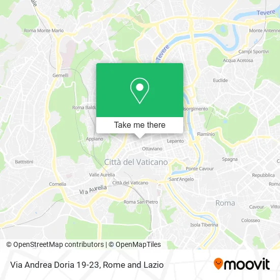 Andrea Doria Street 19-23 map