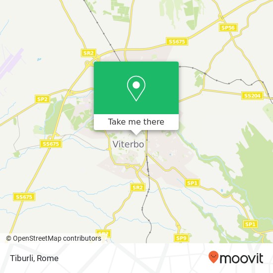 Tiburli map