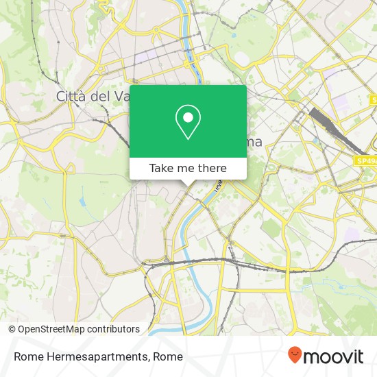 Rome Hermesapartments map