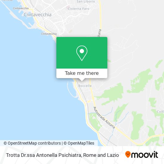 Trotta Dr.ssa Antonella Psichiatra map