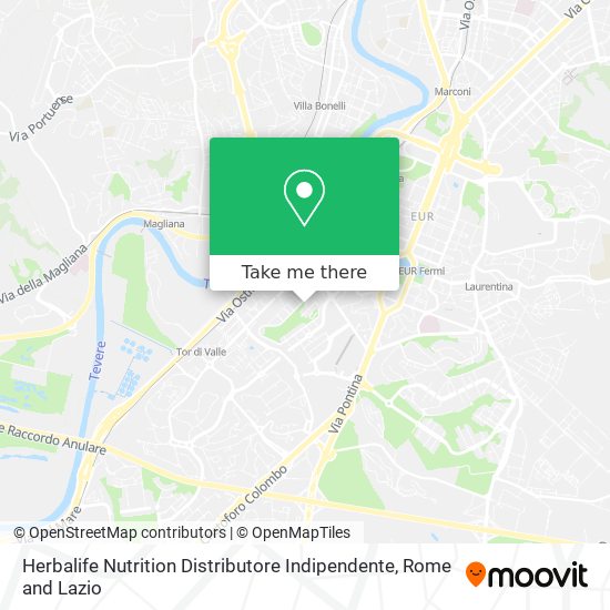 Herbalife Nutrition Distributore Indipendente map