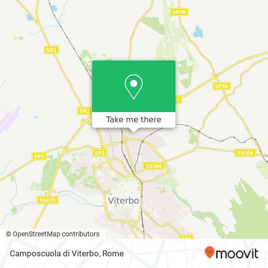 Camposcuola di Viterbo map