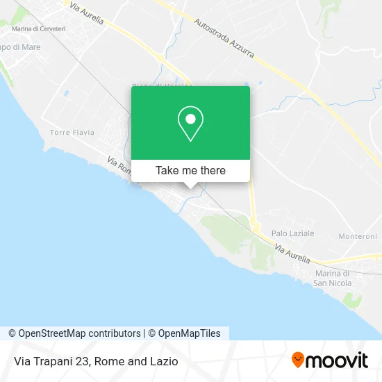 Trapani Street 23 map