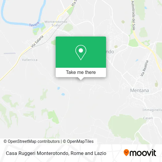 Casa Ruggeri Monterotondo map