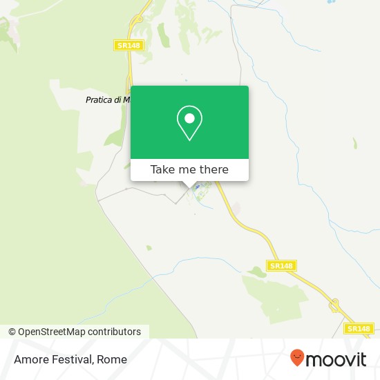 Amore Festival map