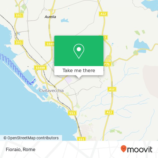 Fioraio map