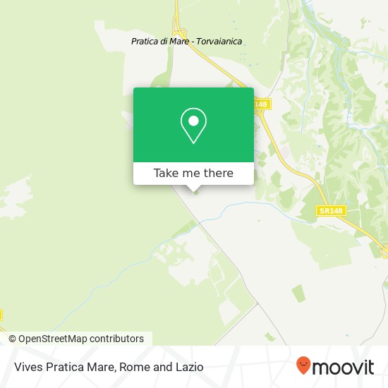 Vives Pratica Mare map