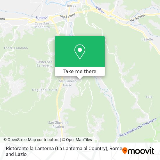 Ristorante la Lanterna (La Lanterna al Country) map