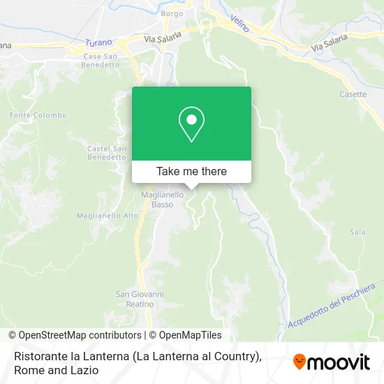 Ristorante la Lanterna (La Lanterna al Country) map