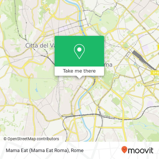 Mama Eat (Mama Eat Roma) map