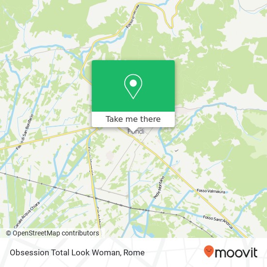 Obsession Total Look Woman, Corso Italia, 29 04022 Fondi map