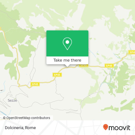 Dolcineria, Via Roccagorga 04018 Sezze map