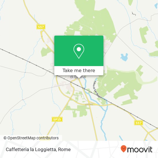 Caffetteria la Loggietta map