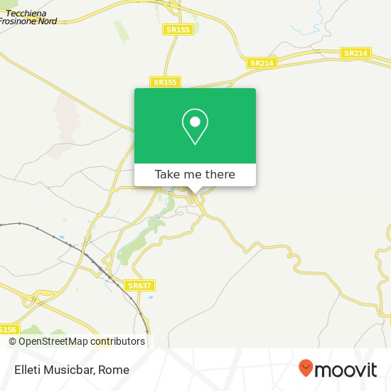 Elleti Musicbar, Corso della Repubblica, 141 03100 Frosinone map