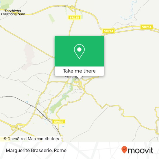 Marguerite Brasserie, Piazza Libertà 03100 Frosinone map