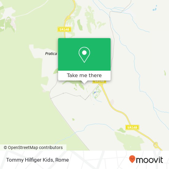 Tommy Hilfiger Kids, Via del Ponte del Figurone 00128 Roma map