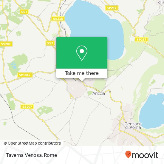 Taverna Venosa map