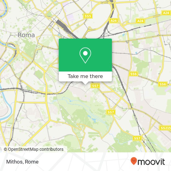 Mithos, Via Benedetto Varchi, 3 00179 Roma map