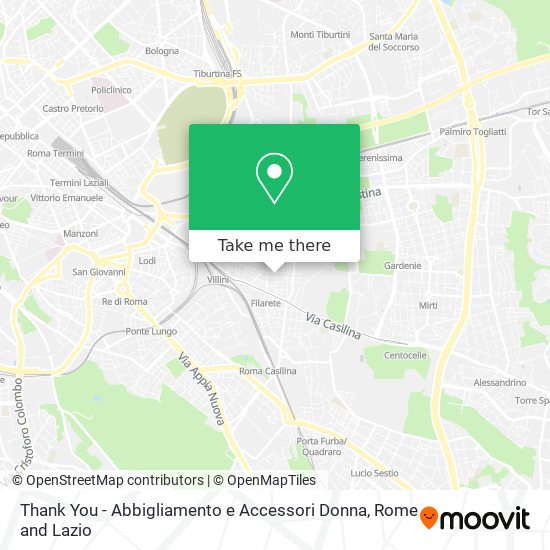Thank You - Abbigliamento e Accessori Donna map