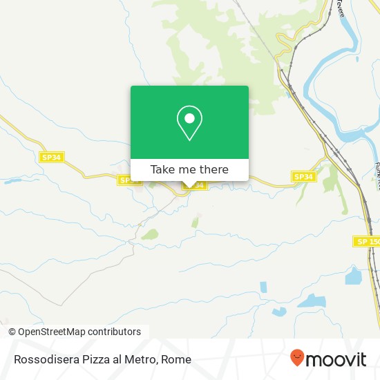 Rossodisera Pizza al Metro, Viale San Famiano 01035 Gallese map