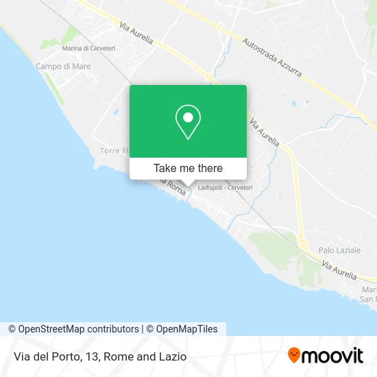 Porto Street, 13 map