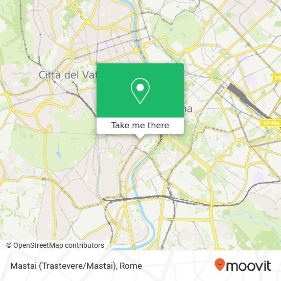 Mastai (Trastevere/Mastai) map