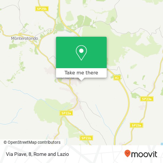 Via Piave, 8 map