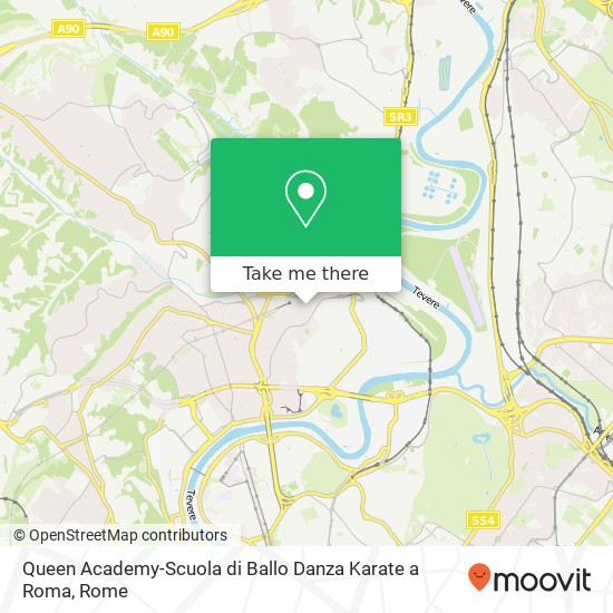 Queen Academy-Scuola di Ballo Danza Karate a Roma map