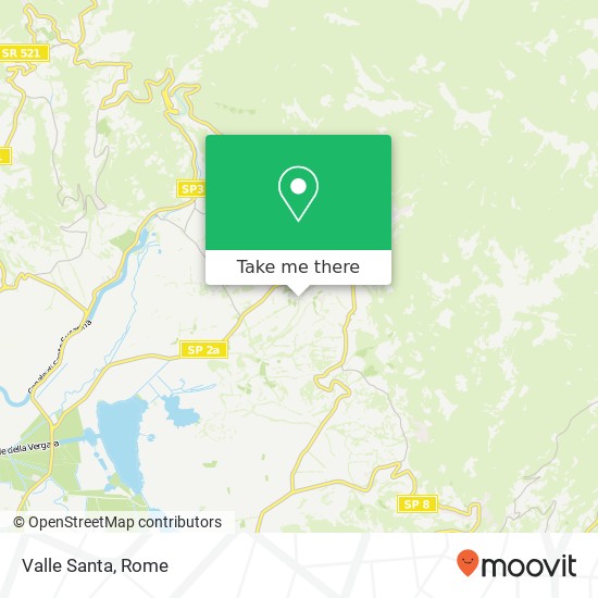 Valle Santa map