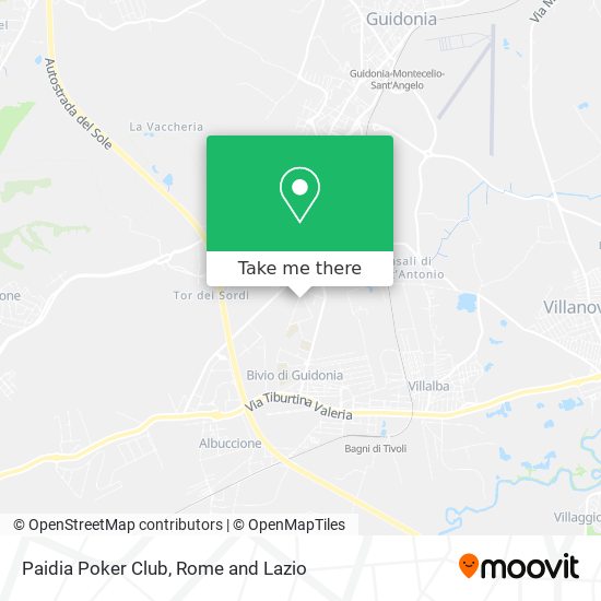 Paidia Poker Club map